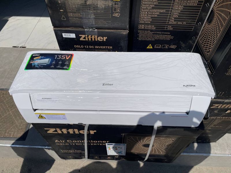 Кондиционер Ziffler 12/18/24 DC Inverter, Low voltage, Turbo mode, A++
