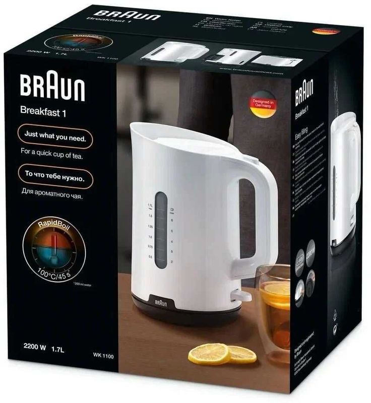 Чайник Braun 1100WK