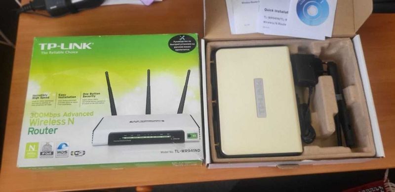 Wi-Fi роутер "TP-LINK TL-WR941ND" Wi-Fi роутер "TP-LINK TL-WR941ND"