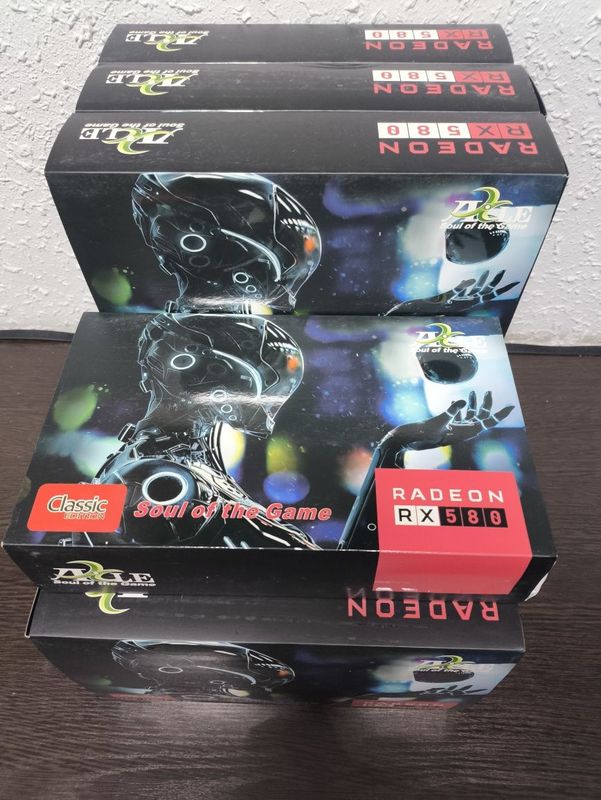 Новые! Янги! Axle RX580 8Gb Новые! Янги! Axle RX580 8Gb