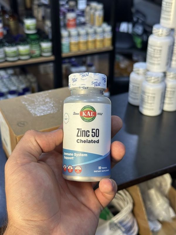 Kal Zinc Chelated 50 mg 90 таблеток