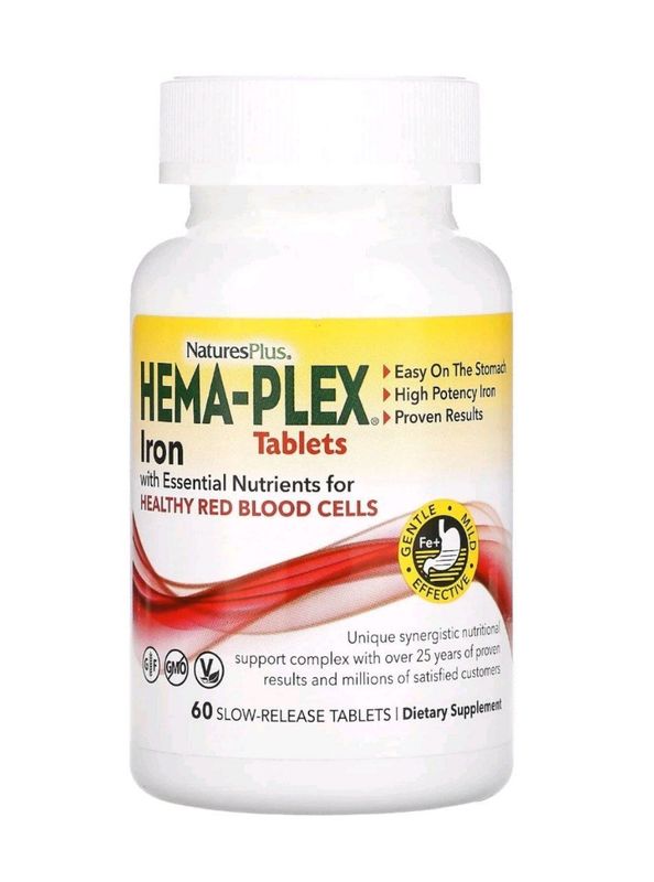 Hema-Plex Iron от NaturesPlus