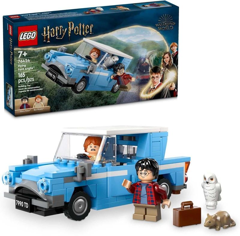 LEGO Harry Potter Flying Ford Anglia, сборная игрушечная машинка 76424 LEGO Harry Potter Flying Ford Anglia, сборная игрушечная машинка 76424