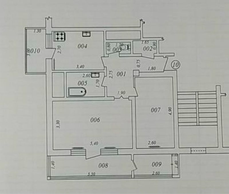 Космонавты 2в3/5/7 Спец План 70м2 кирпич с лифтом