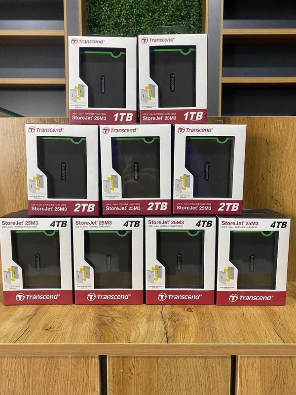 Transcend 1 Tb, 2 Tb, 4Tb Transcend 1 Tb, 2 Tb, 4Tb