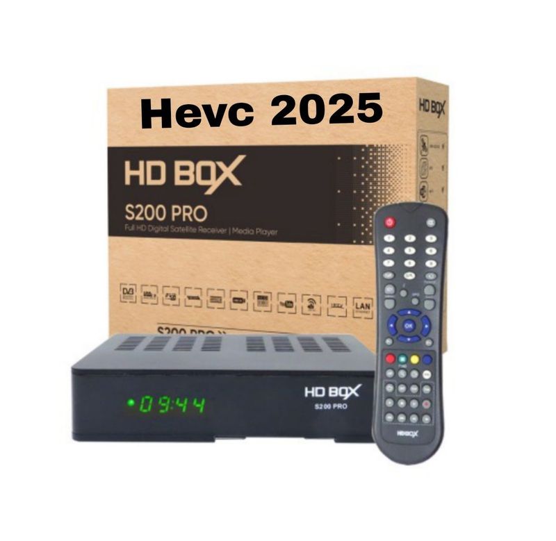 HD BOX S200 Pro 2025 S2X HEVC