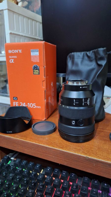 полнокадровый зум объектив sony 24-105 mm