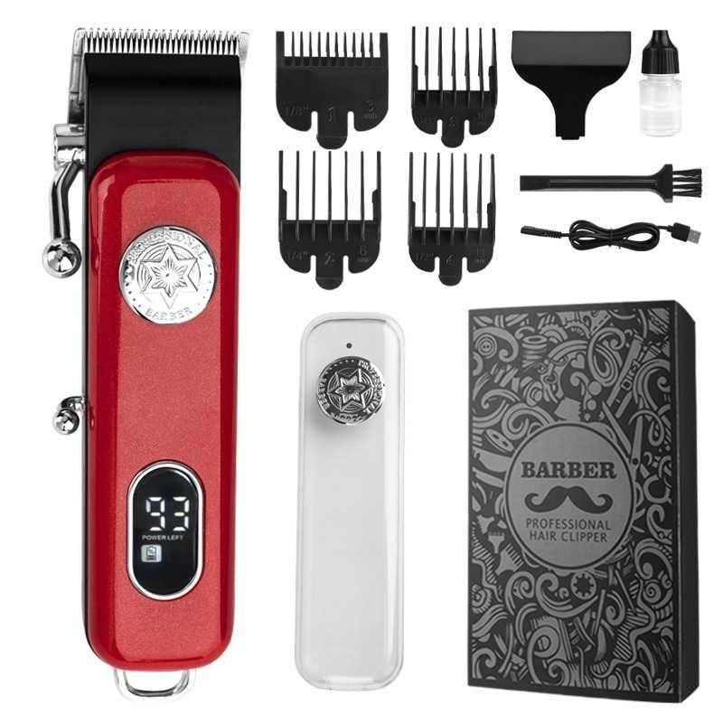 Профессиональная машинка для стрижки волос и бритья 2600мач Barber Профессиональная машинка для стрижки волос и бритья 2600мач Barber