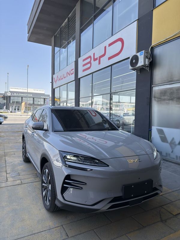 2024 йил ишлаб чикарилган, 2025 модел, краскаси тоза 100% электр EV.