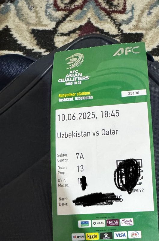 Uzbekiston vs Qatar belet Uzbekiston vs Qatar belet