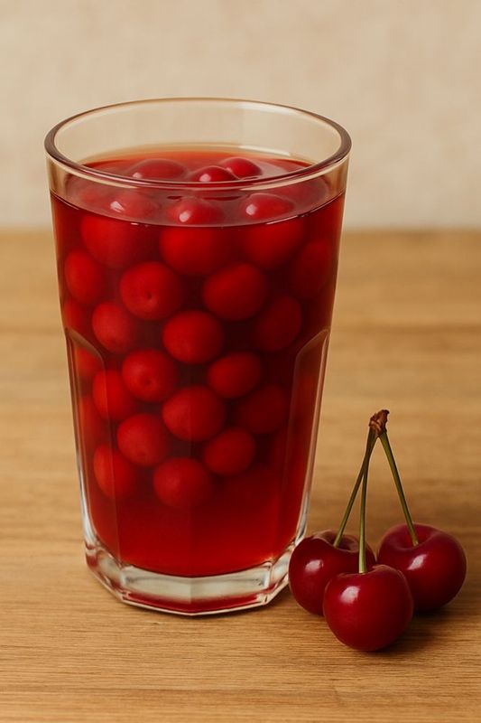Компот из черешни и шпанки, гарантия вкуса детсва Компот из черешни и шпанки, гарантия вкуса детсва