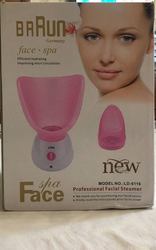 Чистка лицо Braun face spa.