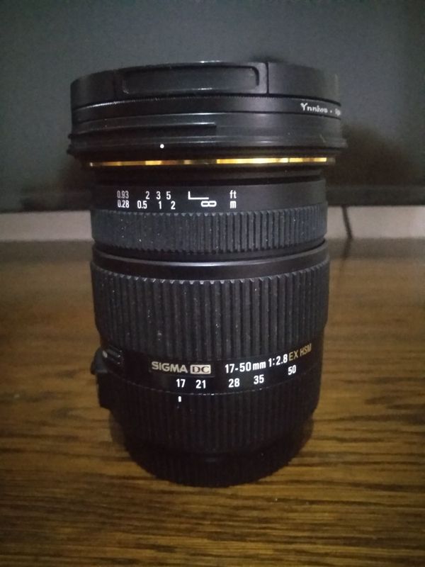 Объектив SIGMA 17-50 mm f 2.8 for canon