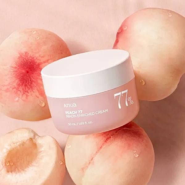 Увлажняющий крем-пудинг Peach 77 Niacin Enriched Cream с экстрактом персика Увлажняющий крем-пудинг Peach 77 Niacin Enriched Cream с экстрактом персика