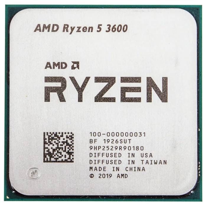 AMD RYZEN 5 3600 AMD RYZEN 5 3600