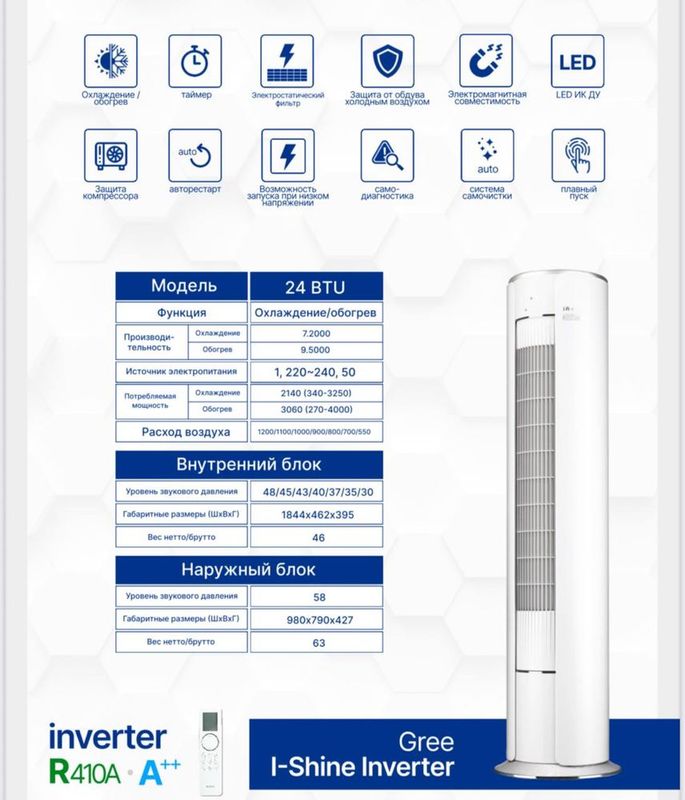 Gree 24 I-Shine inverter Gree 24 I-Shine inverter