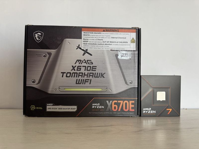 Комплект Ryzen 7 7700X | MSI X670E Tomahawk WIFI
