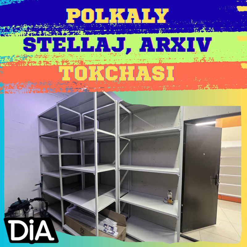 Polkaly stellaj, arxiv tokchasi Акция, метал архивный стеллаж Polkaly stellaj, arxiv tokchasi Акция, метал архивный стеллаж