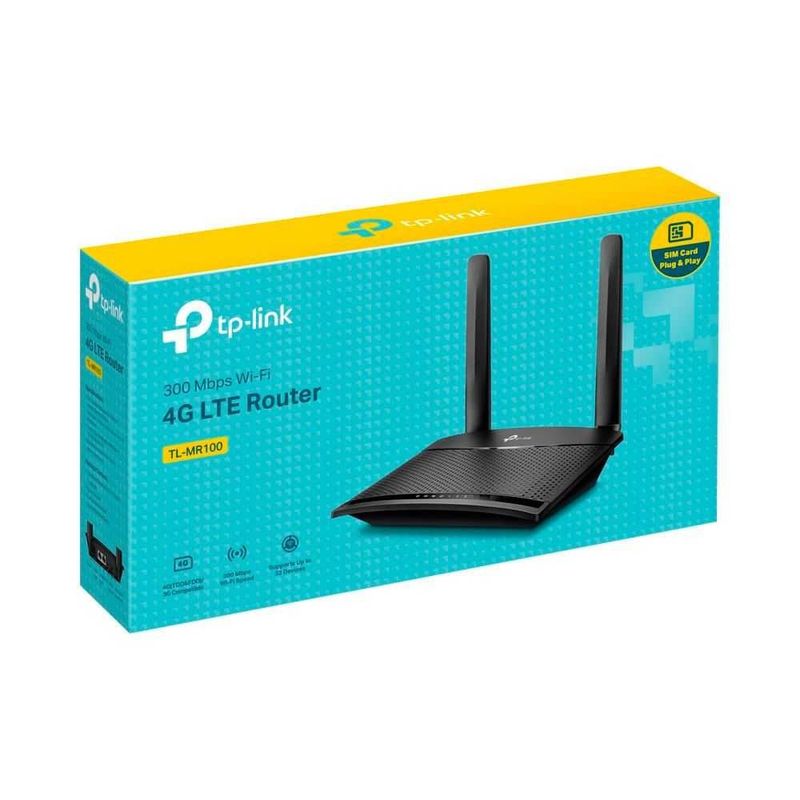 4G LTE Wi-Fi роутер TP-LINK TL-MR100 - Быстрый Интернет Через 4G LTE