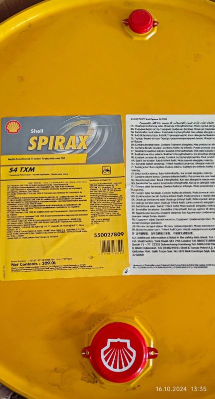 Shell spirax трансмиссионное Гидравлическое 10w30