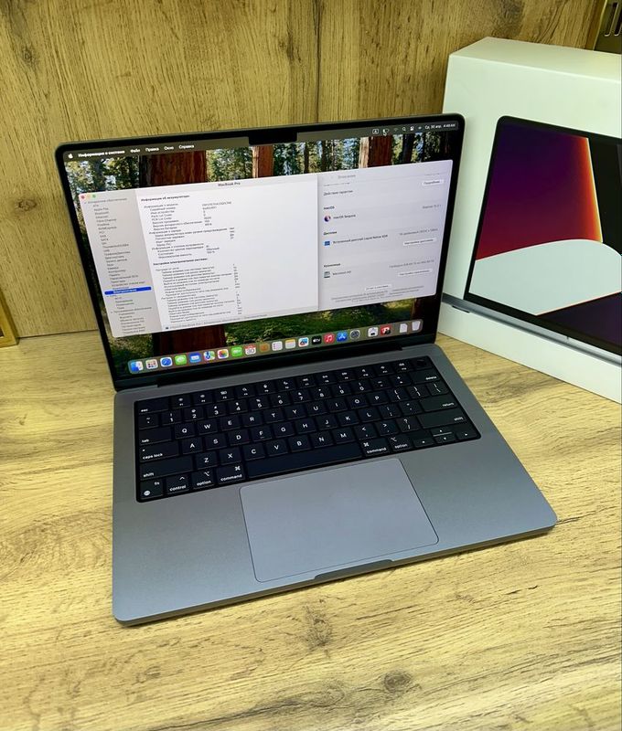 Macbook M1 Pro 14inch 16/512GB емкотсь 100% Macbook M1 Pro 14inch 16/512GB емкотсь 100%