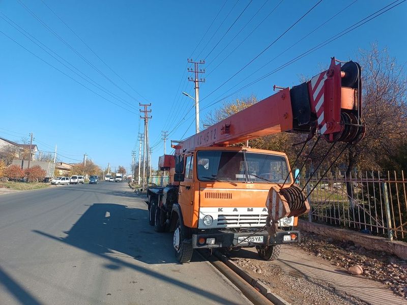 Kamaz kran 16 tonnali