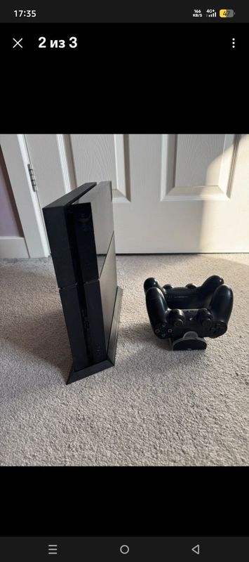 PlayStation 4 1TB SSD 2 kontrollerlari Zaryadlovchi dock vertikal sten PlayStation 4 1TB SSD 2 kontrollerlari Zaryadlovchi dock vertikal sten