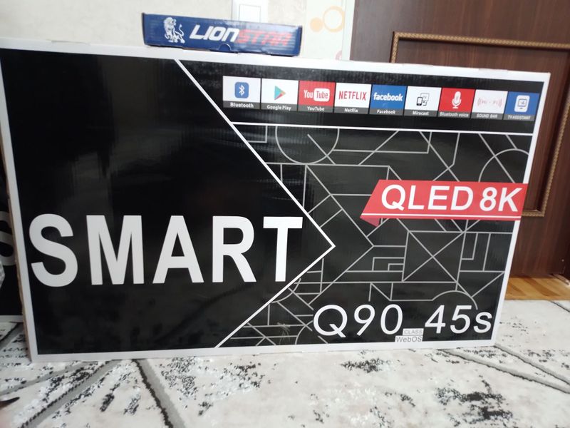 Smart tv 45 va 43 lik devorga osadigani bilan