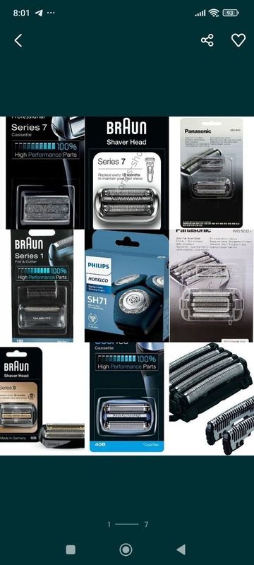 Panasonic Philips Braun one blade Сменная головка сетка эпилятора Panasonic Philips Braun one blade Сменная головка сетка эпилятора
