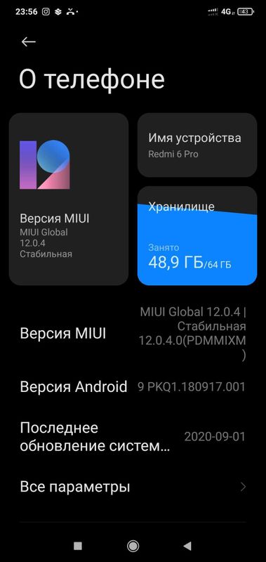 Redmi 6pro 64gb mi