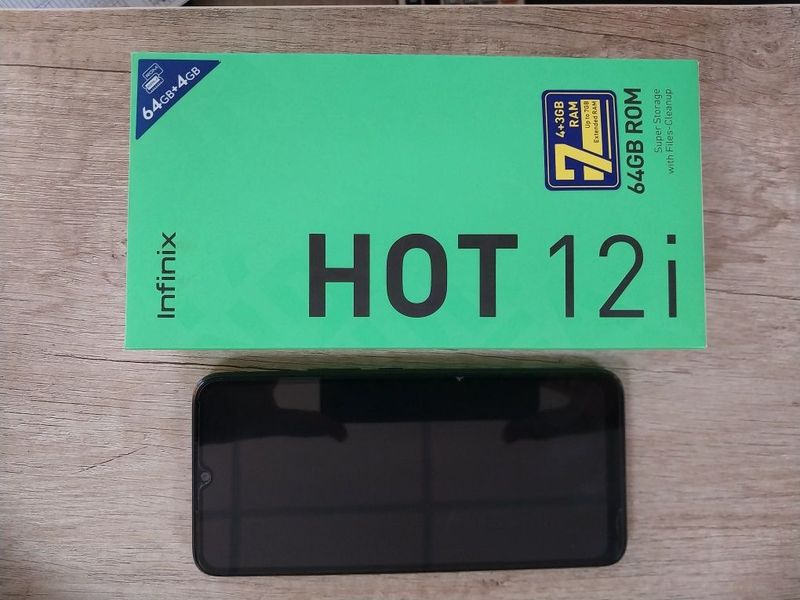 Infinix hot 12i karobka dokment bor