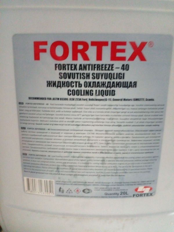 Antifriz srochni sotamiz 20l li Antifriz srochni sotamiz 20l li