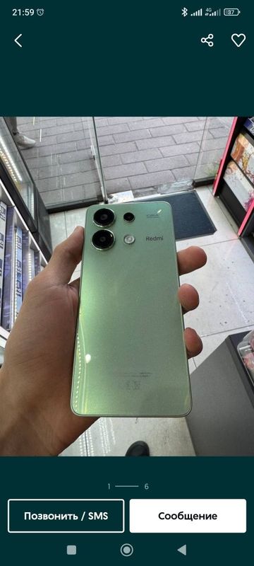 Redmi not 13 sotiladi 4 oyli aparat ochilmagan qirilmagan Redmi not 13 sotiladi 4 oyli aparat ochilmagan qirilmagan
