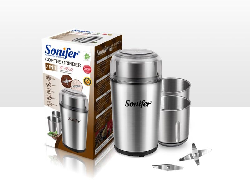 Кофемолка кофе измельчитель кофемолка Kofemolka Sonifer 3552 Кофемолка кофе измельчитель кофемолка Kofemolka Sonifer 3552