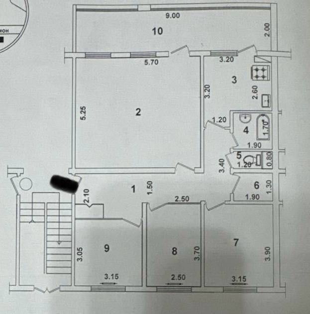 Квартира под офтс 1 этаж напротив Гринвич 109 кв Квартира под офтс 1 этаж напротив Гринвич 109 кв
