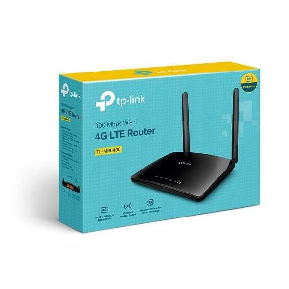 Роутер TL-MR6400 Wi-Fi N300 с поддержкой 4G LTE