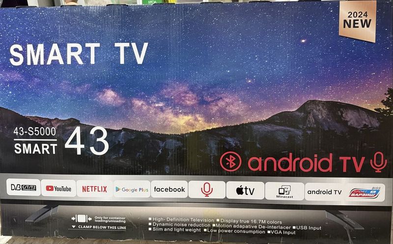Samsung Smart Tv 43, kafolati bilan