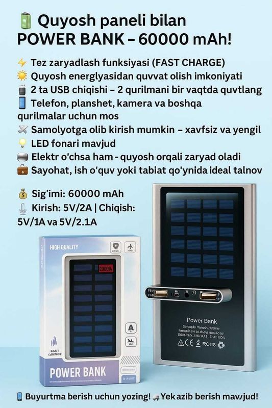 Power Bank Zaryadka Power Bank Zaryadka