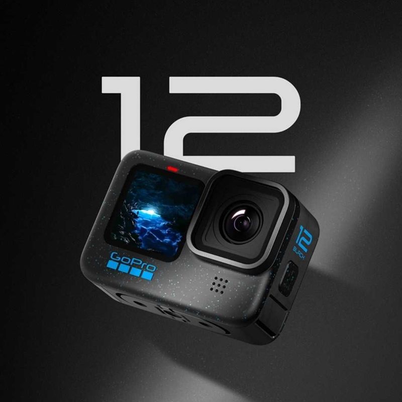 Gopro 12 + флэшка на 128гб + набор креплений 50 в1