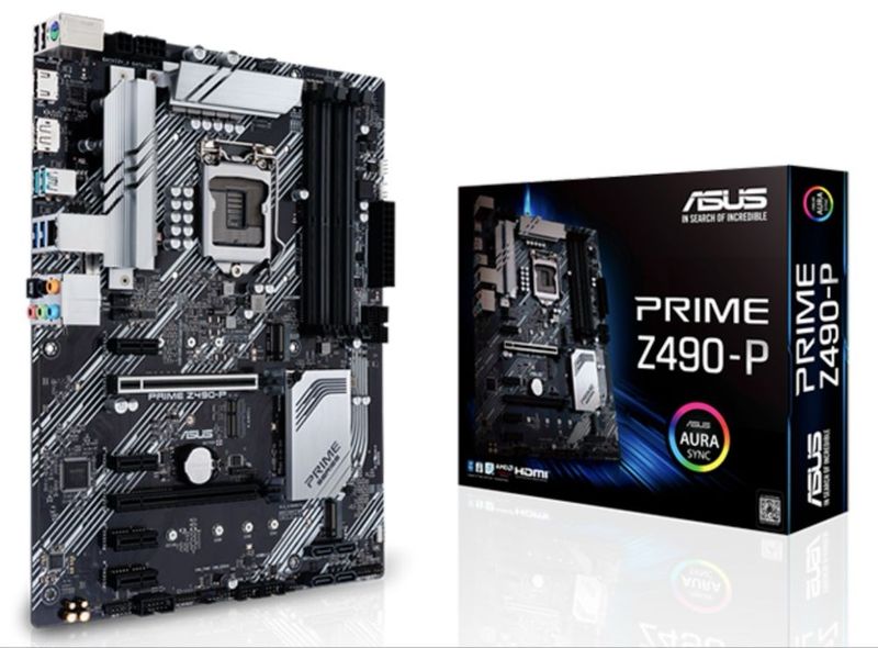 Asus Z490 prime Materinskaya plata sotiladi