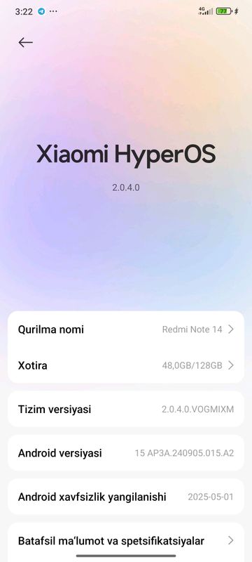 Xiaomi not 14 Xiaomi not 14