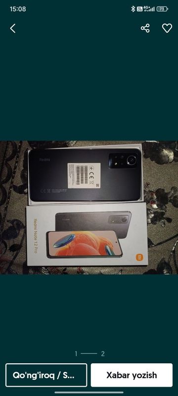 Redmi note 12 sotiladi Redmi note 12 sotiladi