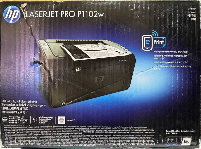 Продаю новый в упаковке Принтер «HP LaserJet Pro P1102w»