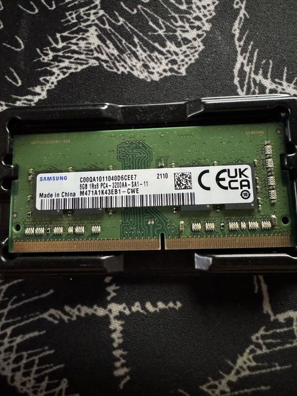 ОЗУ 16Gb (8+8) DDR4 SO-DIMM 3200mHz ОЗУ 16Gb (8+8) DDR4 SO-DIMM 3200mHz