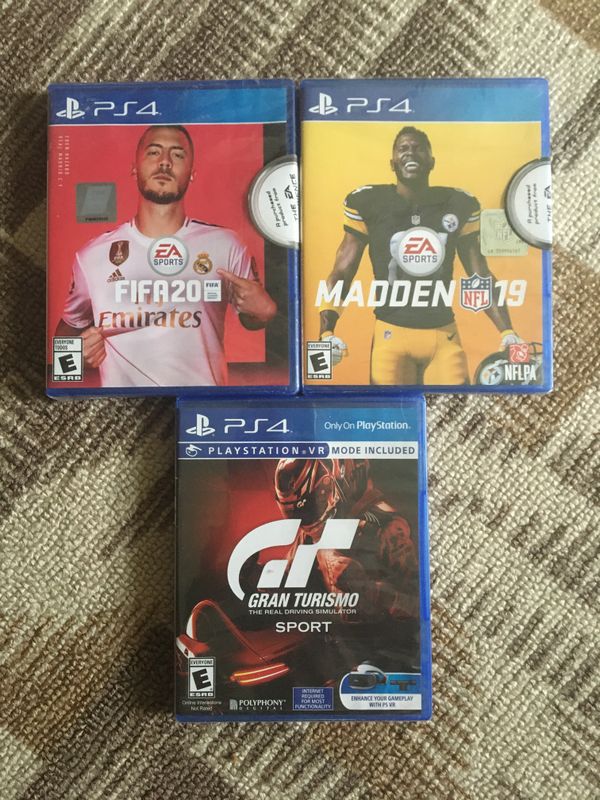 Диски для PS4 | Gran Turismo Sport | FIFA 20 Диски для PS4 | Gran Turismo Sport | FIFA 20