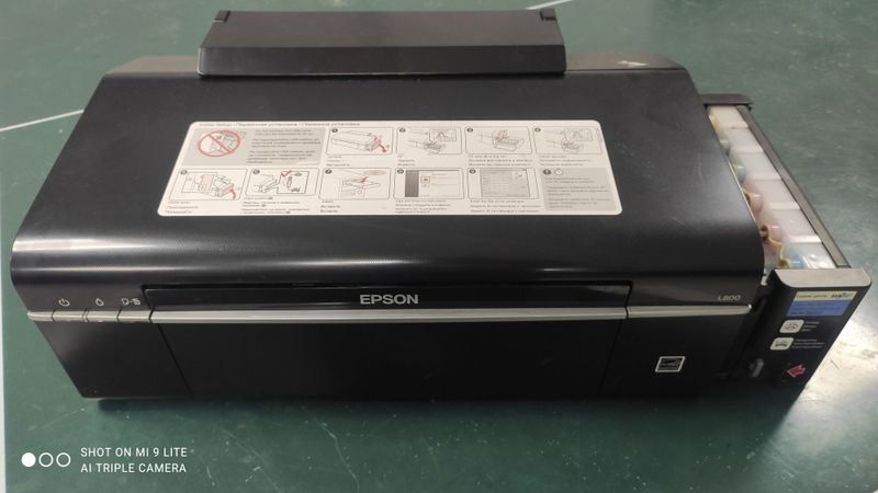 EPSON L800 цветной принтер EPSON L800 цветной принтер