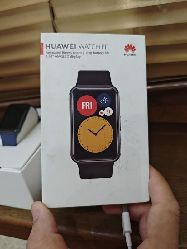 Huawei watch fit korobka kokument