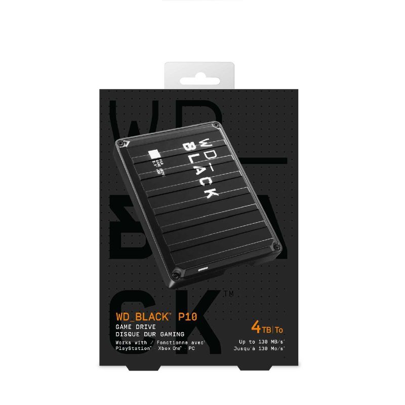 WD BLACK P10 Game Drive 4 ТБ из США внешний накопитель