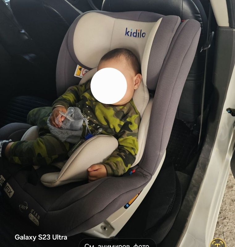 Автокресло kidillo с 3 месяцев до 12 лет