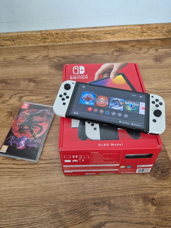 Как новый Nintendo Switch Oled 64GB + Bayonetta 3